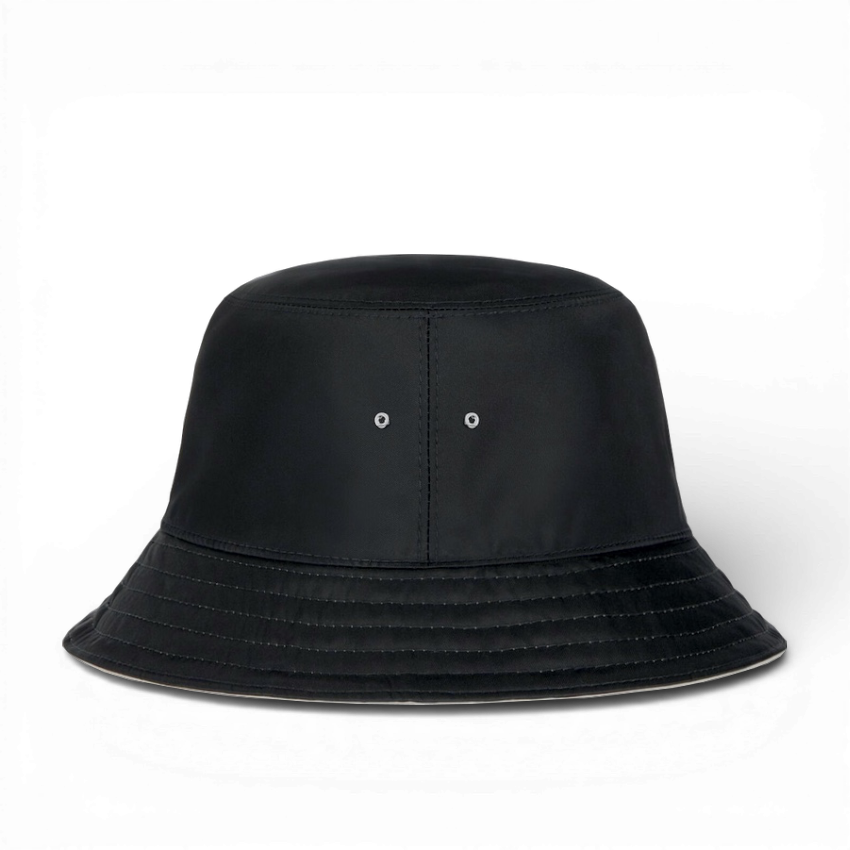 IZI Brothers BROTHERS bucket hat black nylon back