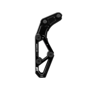 IZI Brothers chain guide body for Sur-Ron Light Bee swingarm - black front view