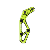 IZI Brothers chain guide body for Sur-Ron Light Bee swingarm - green front view