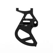 IZI Brothers Disk Guard for Sur-Ron Light Bee swingarm - black side view