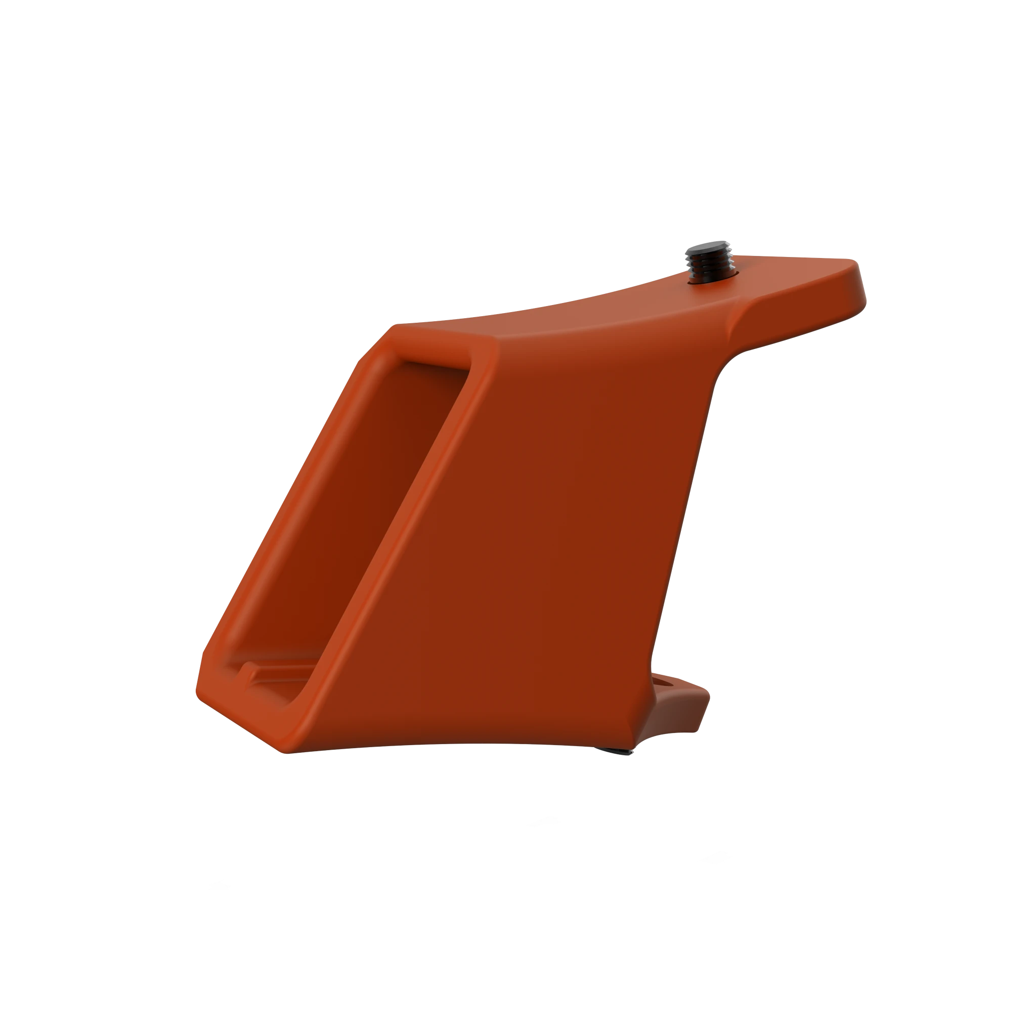 IZI Brothers Nylon Chain Guard for Sur-Ron Light Bee swingarm - orange profile view