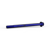 IZI Brothers Rear Axle #1 for Sur-Ron LBX - blue 1/4 profile view