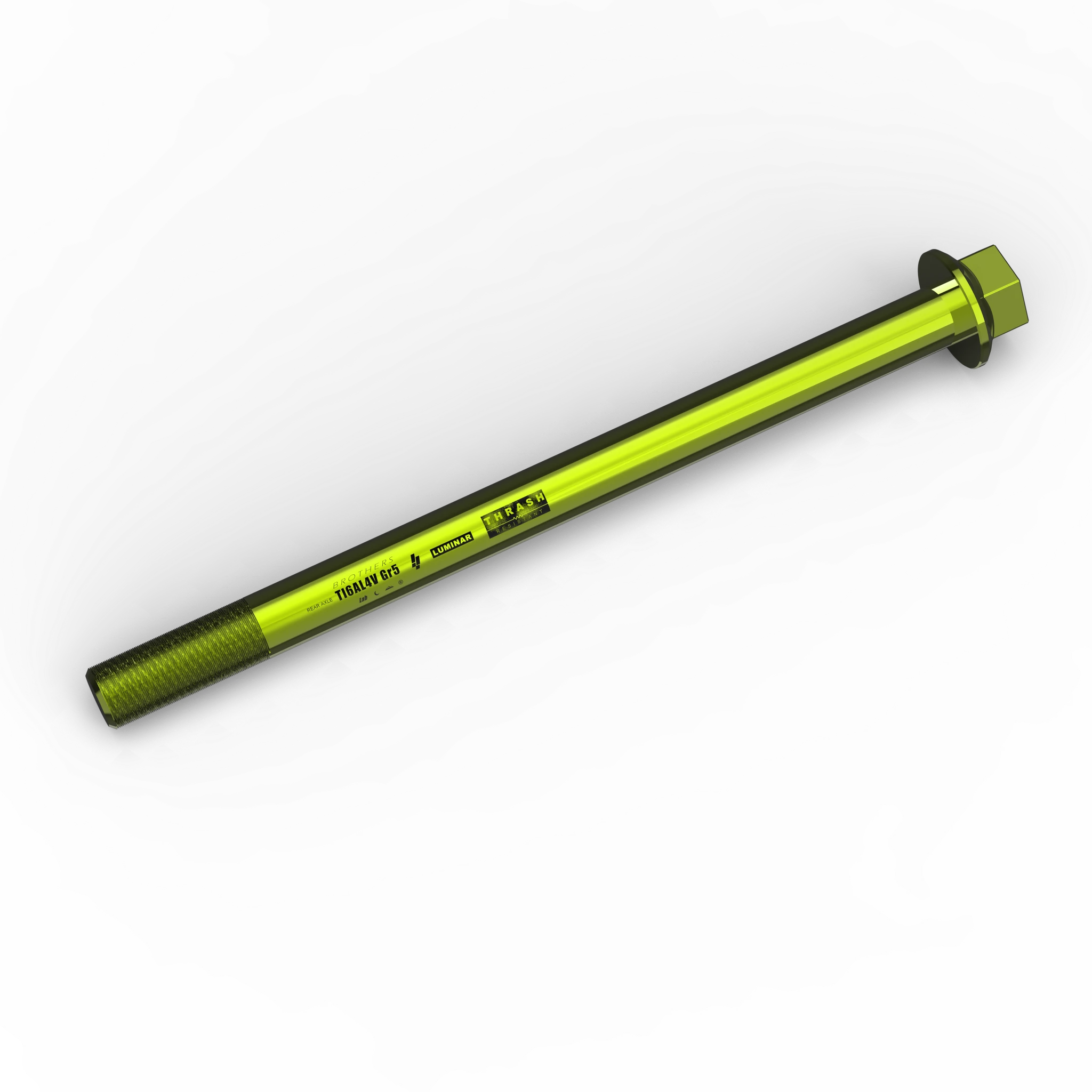 IZI Brothers Rear Axle #1 for Sur-Ron LBX - green top view