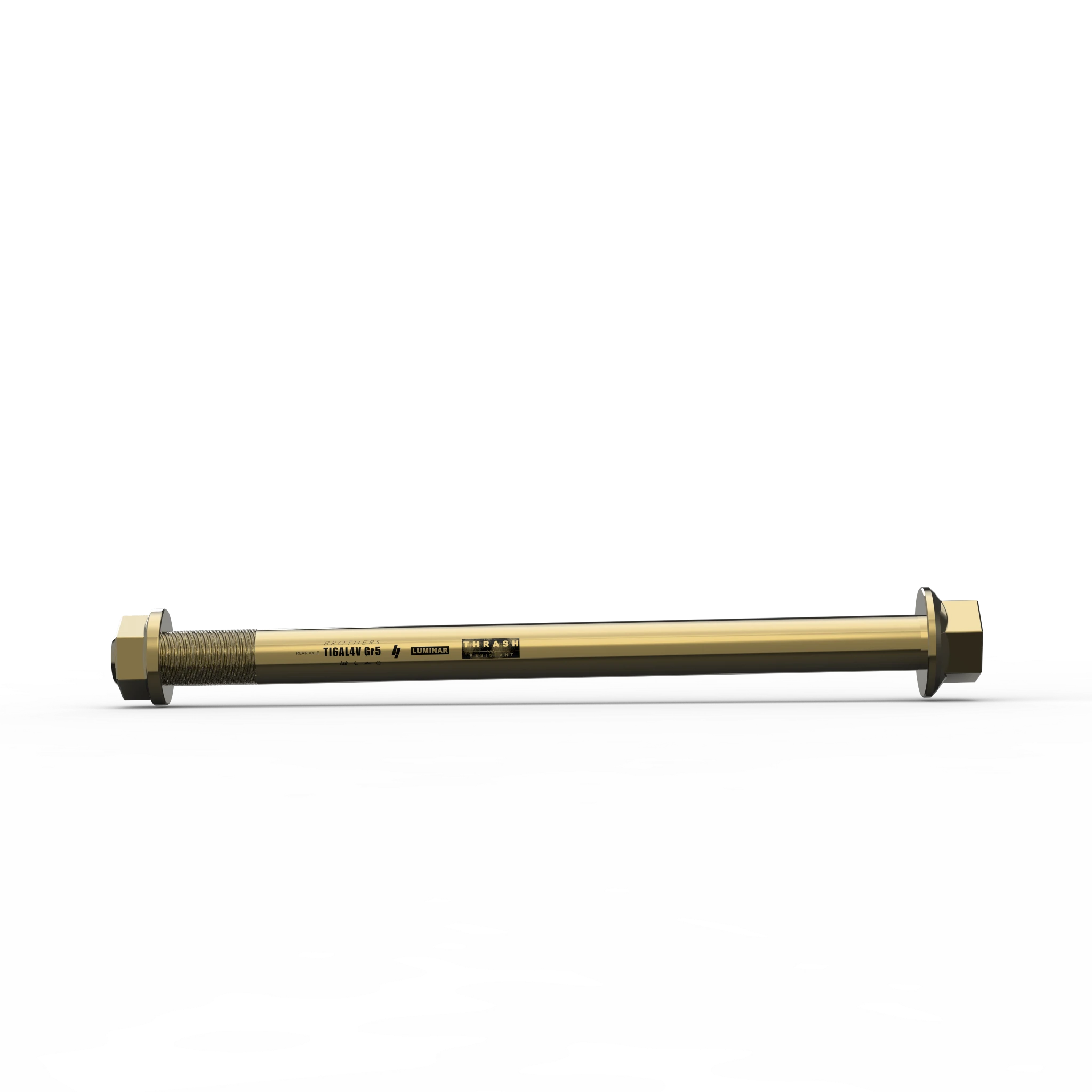 IZI Brothers Rear Axle #2 for Sur-Ron Light Bee - copper profile view