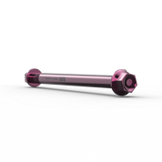 IZI Brothers Rear Axle #2 for Sur-Ron Light Bee - pink 3/4 profile view