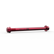 IZI Brothers Rear Axle #2 for Sur-Ron Light Bee - red 1/4 profile view