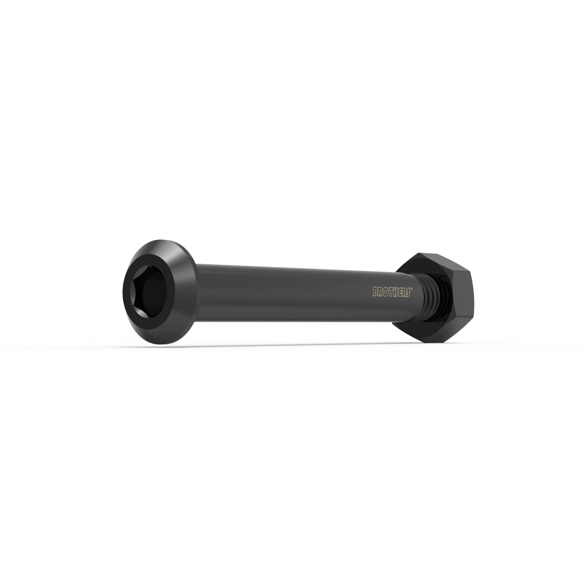 IZI Brothers Shock Axle for Sur-Ron - black 1/4 view