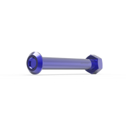 IZI Brothers Shock Axle for Sur-Ron - blue 1/4 view