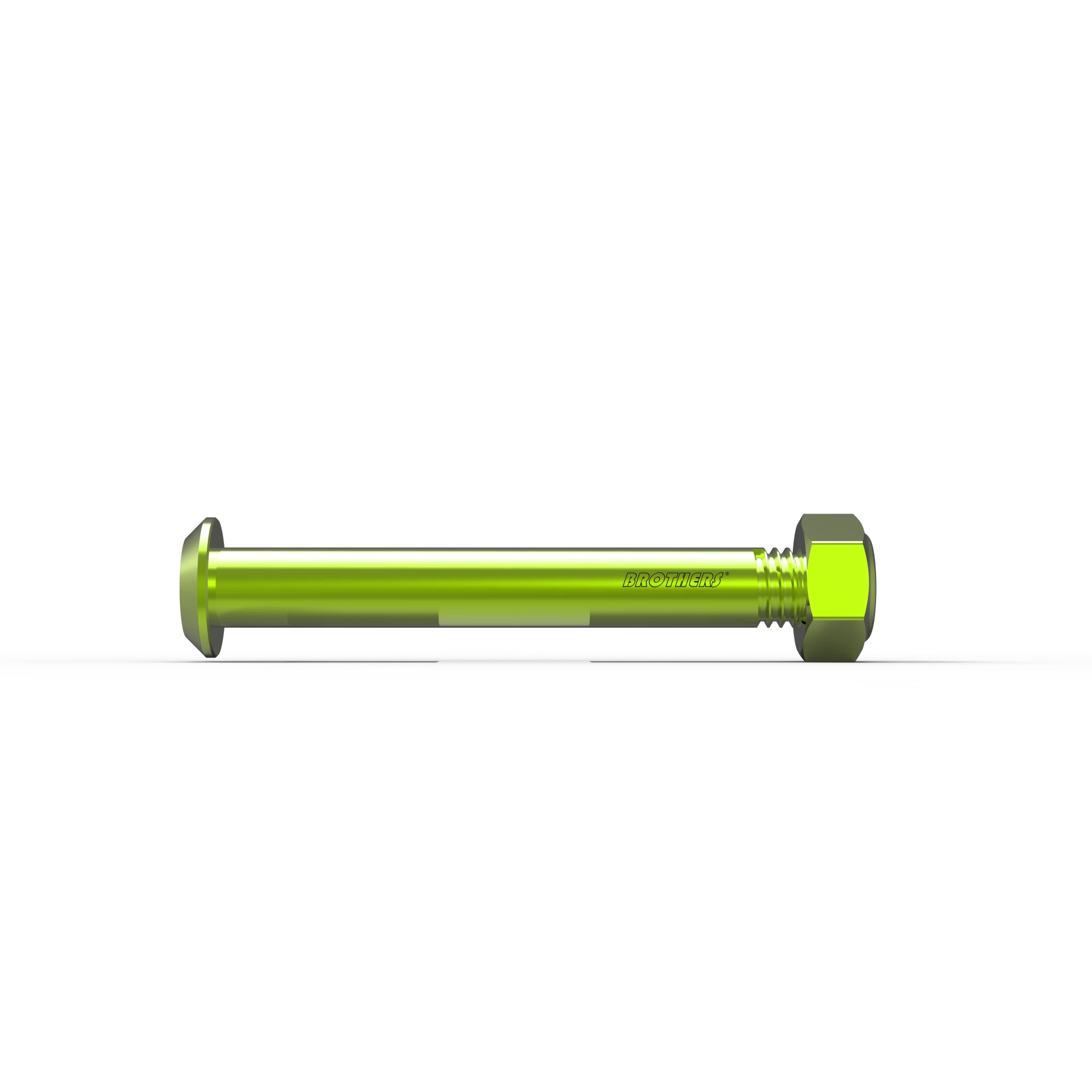IZI Brothers Shock Axle for Sur-Ron - green profile view
