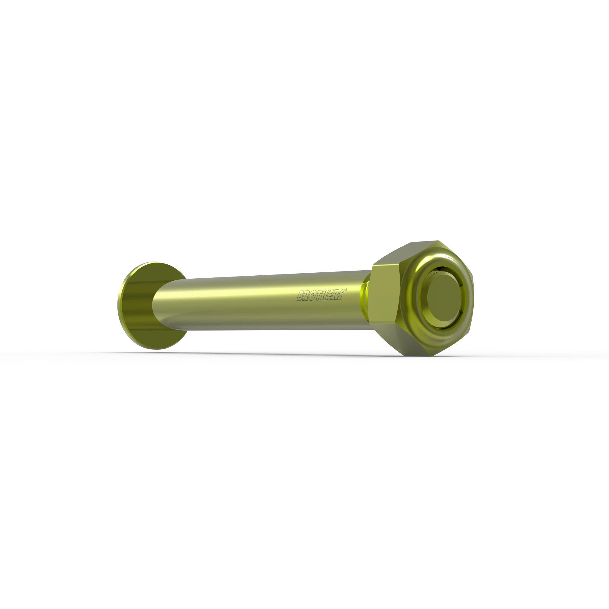 IZI Brothers Shock Axle for Sur-Ron - green 3/4 view