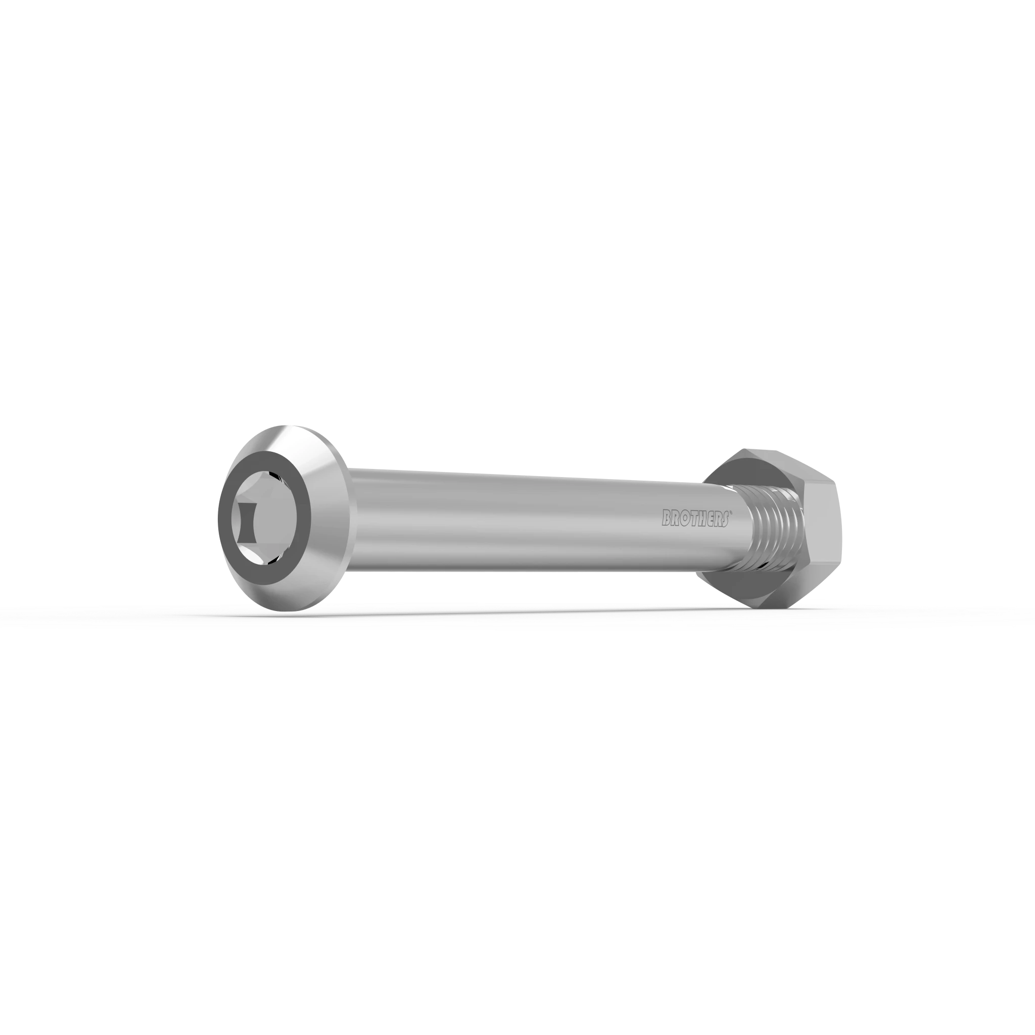IZI Brothers Shock Axle for Sur-Ron - raw 1/4 view