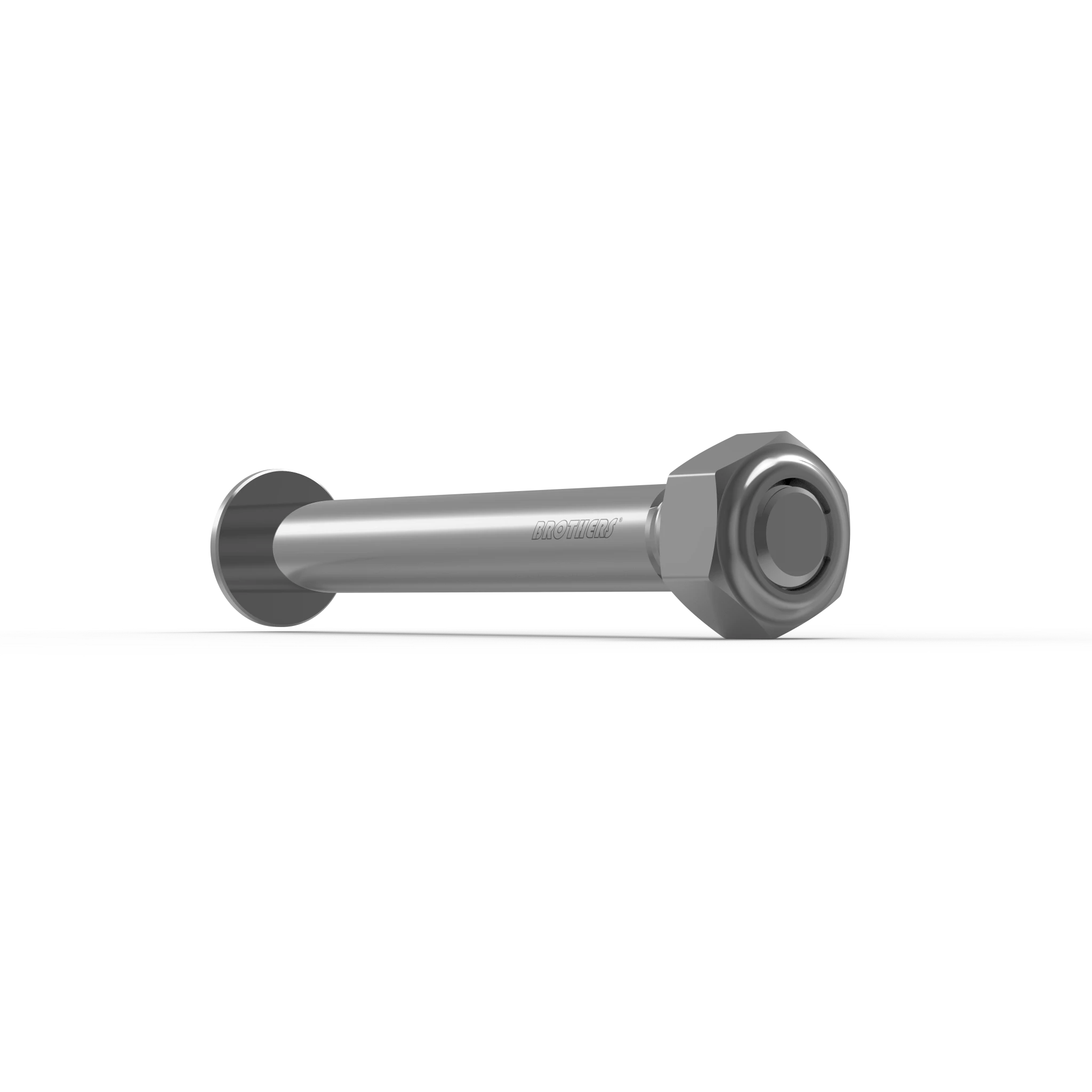 IZI Brothers Shock Axle for Sur-Ron - raw 3/4 view