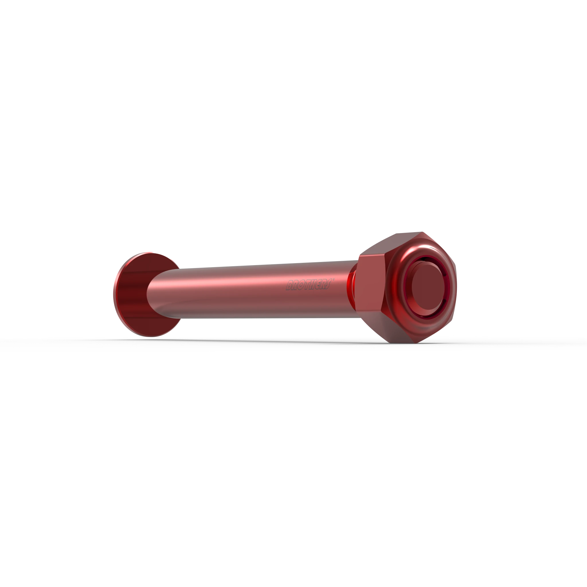 IZI Brothers Shock Axle for Sur-Ron - red 3/4 view