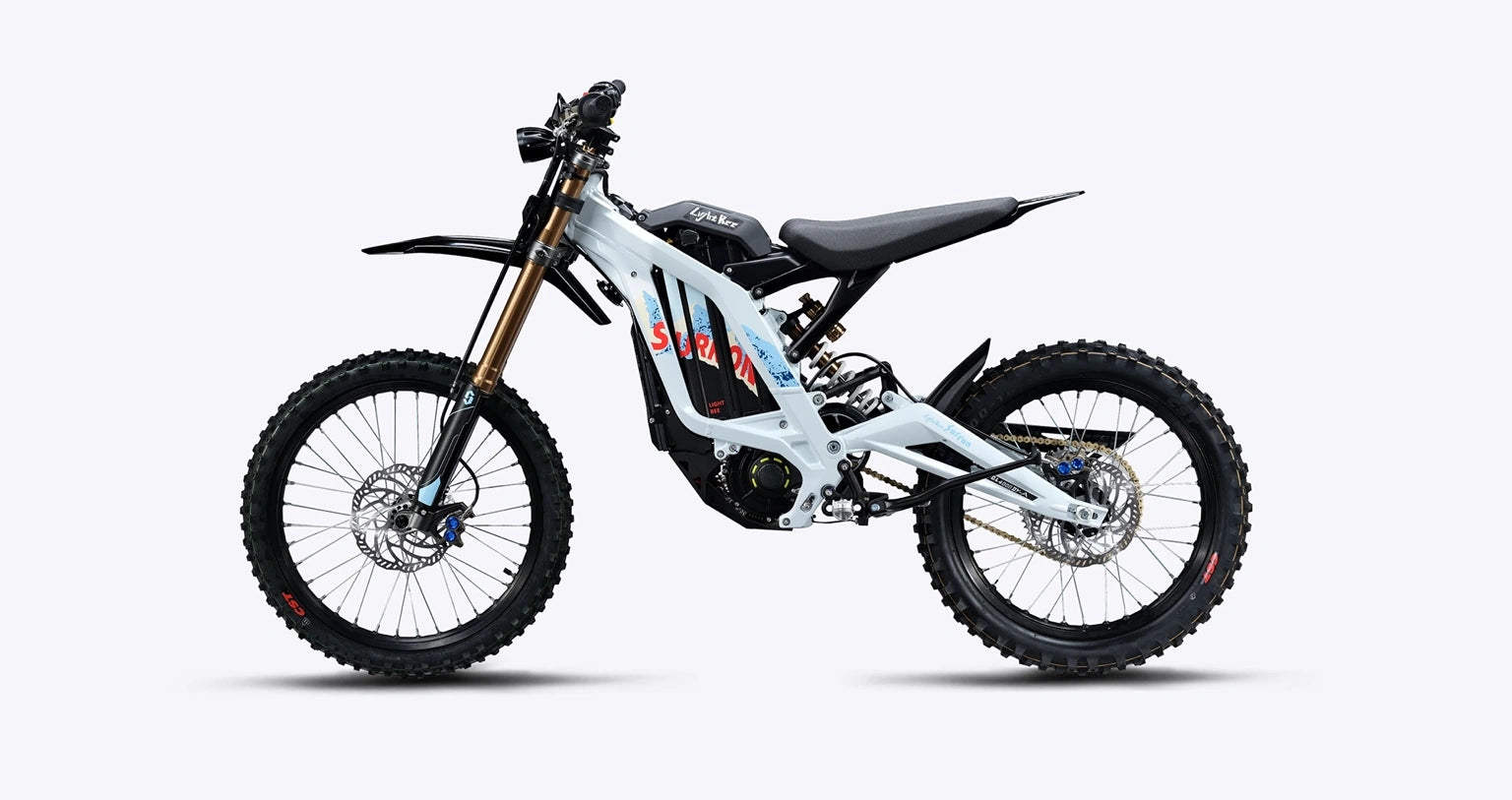 Sur-Ron Light Bee 2026 in white, the signature color of the new model
