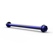 IZI Brothers Swingarm Axle for Sur-Ron Light Bee - 3/4 view - blue color