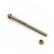 IZI Brothers Swingarm Axle for Sur-Ron Light Bee - top view - copper color