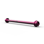 IZI Brothers Swingarm Axle for Sur-Ron Light Bee - 3/4 view - pink color