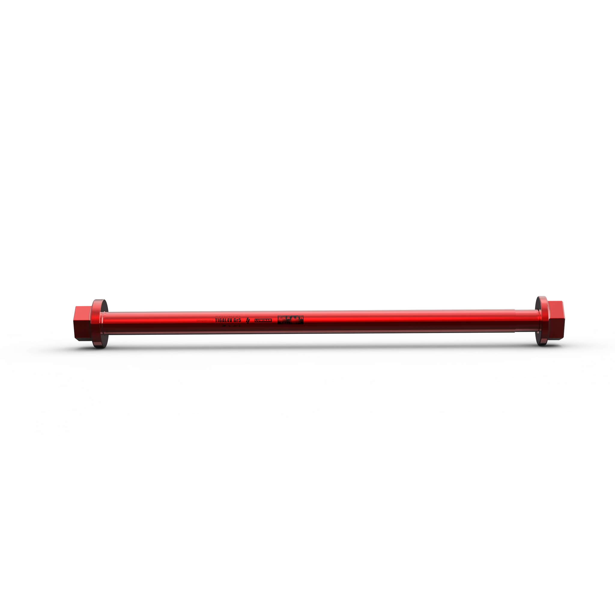 IZI Brothers Swingarm Axle for Sur-Ron Light Bee - side view - red color