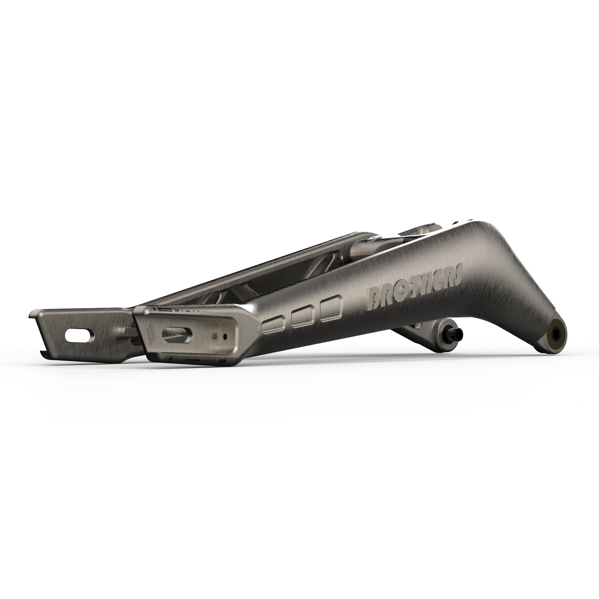 IZI Brothers Swingarm for Sur-Ron Light Bee - 1/4 view - copper color