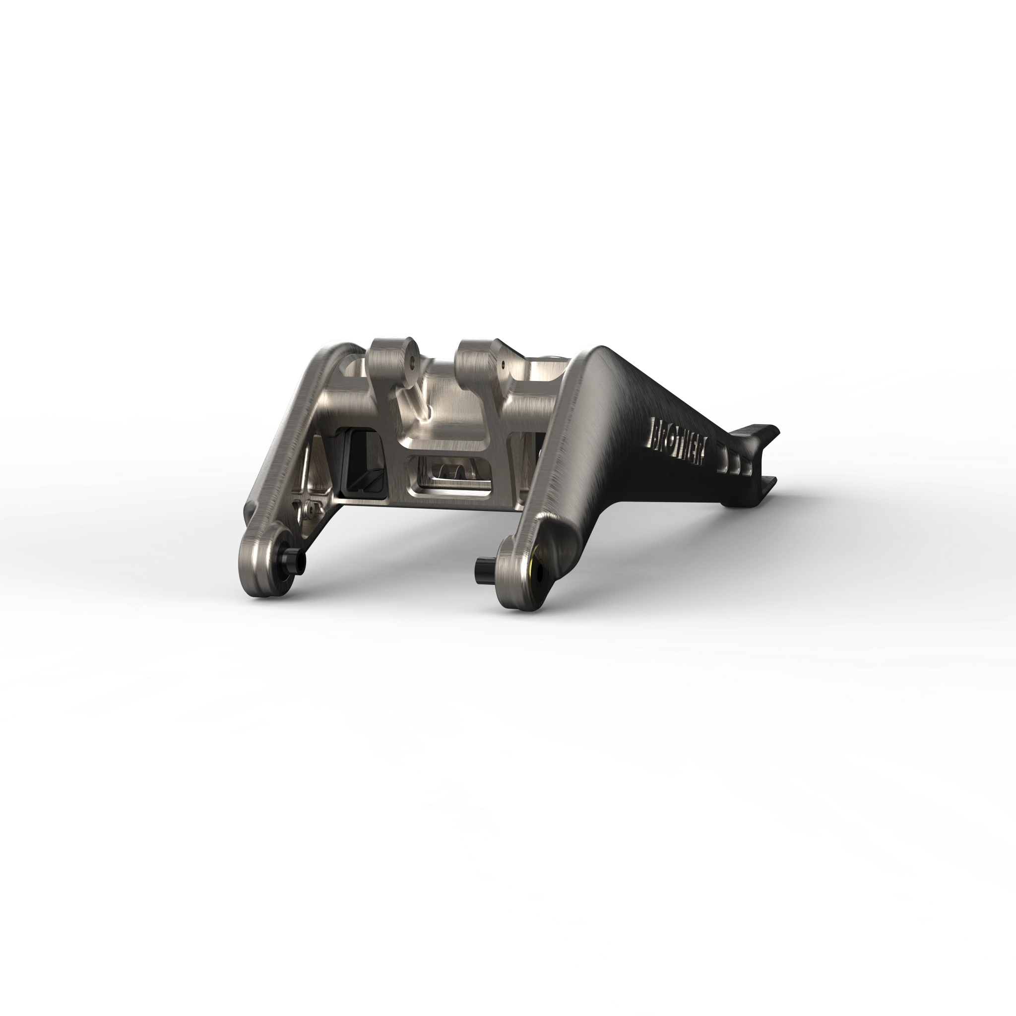 IZI Brothers Swingarm for Sur-Ron Light Bee - front 1/4 view - copper color