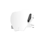 IZI Brothers white front plate angled view for Sur-Ron Light Bee, Talaria Sting, and E-Ride Pro.