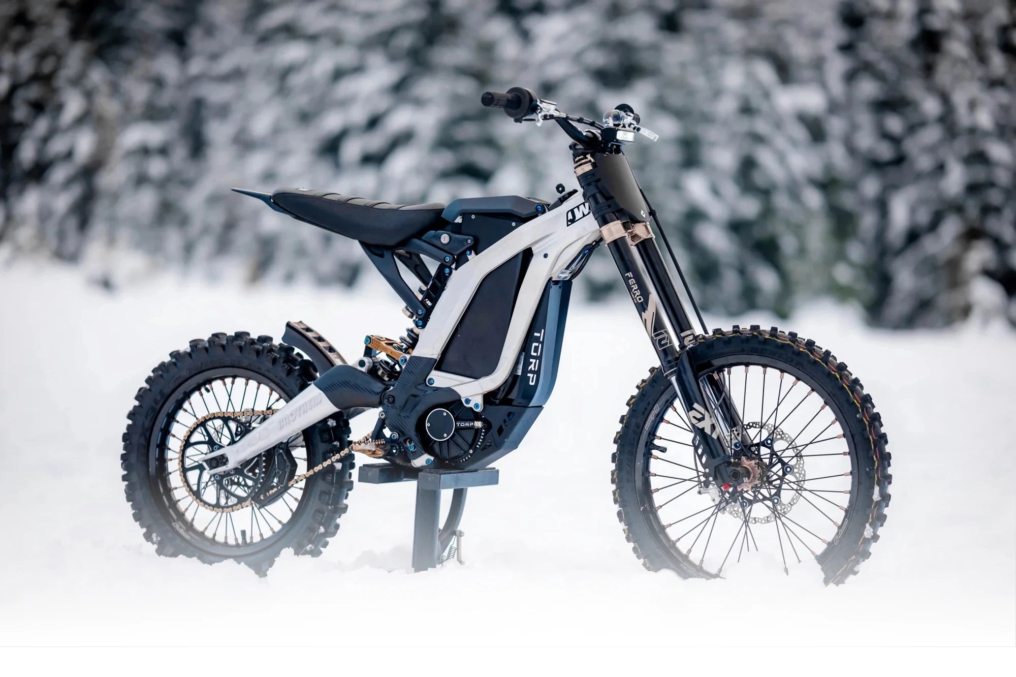 IZI Brothers Phase One - premium spare parts for Sur-Ron Light Bee, featuring a precision-engineered aluminum swingarm built for strength, design, and performance.