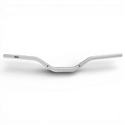 Front view of raw IZI Brothers handlebar for Sur-Ron Light Bee, Talaria Sting, and E-Ride Pro – lightweight aluminum design.