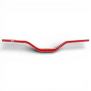 Front view of red IZI Brothers handlebar for Sur-Ron Light Bee, Talaria Sting, and E-Ride Pro – lightweight aluminum design.